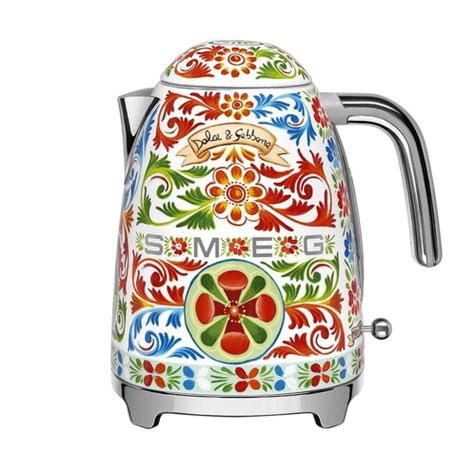 smeg limited edition dolce gabbana|dolce and gabbana kettle smeg.